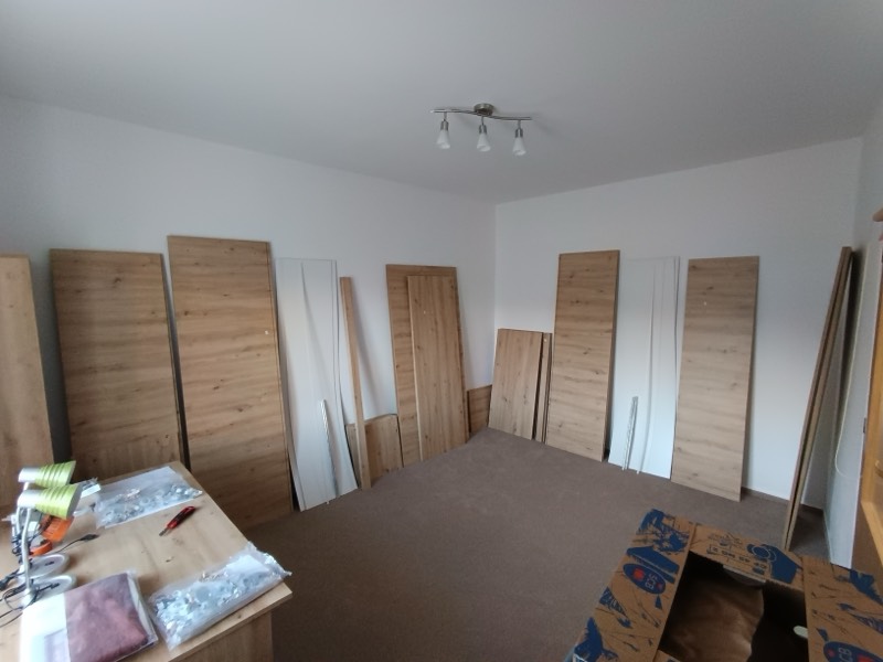 Ložnice - před montáží